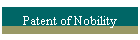 Patent of Nobility